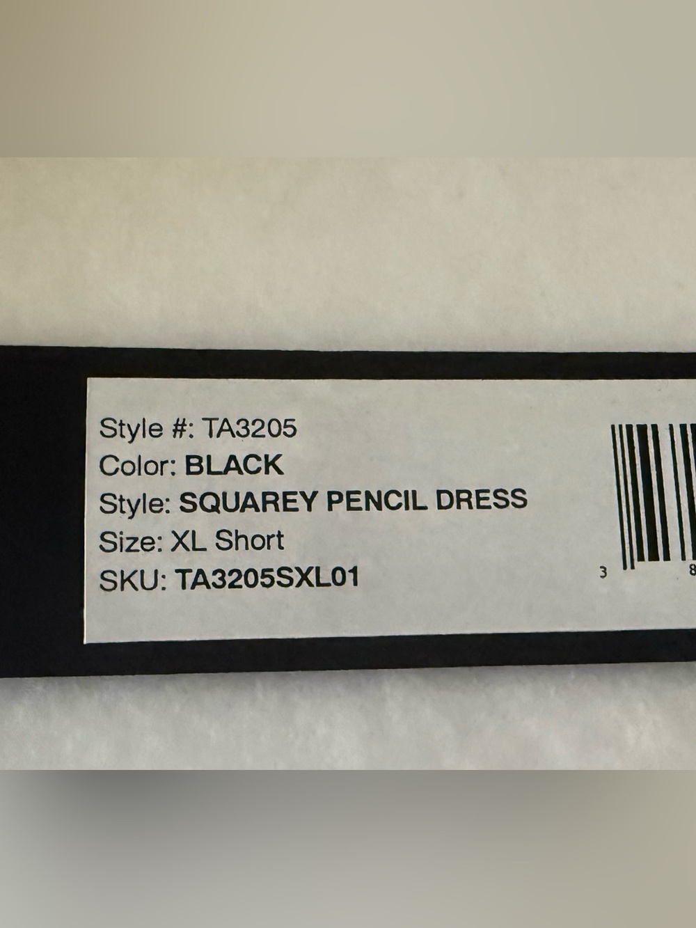 Ta3 Squarley Pencil Dress. Black. Multiple Sizes Available - Picture 11 of 13